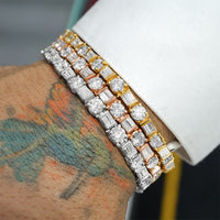 Thumbnail for Diamond Tennis Bracelet in 14k Yellow Gold 10.15 Ctw
