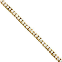 Thumbnail for Diamond Tennis Bracelet in 14k Yellow Gold 7.77 Ctw