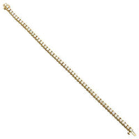 Thumbnail for Diamond Tennis Bracelet in 14k Yellow Gold 7.77 Ctw