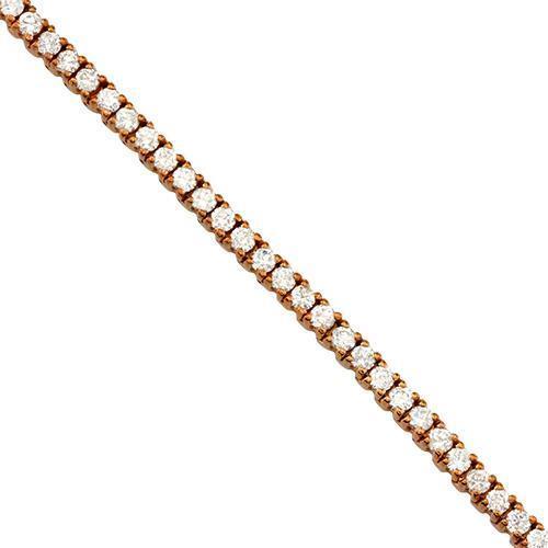 Diamond Tennis Bracelet in 14k Yellow Gold 7.77 Ctw