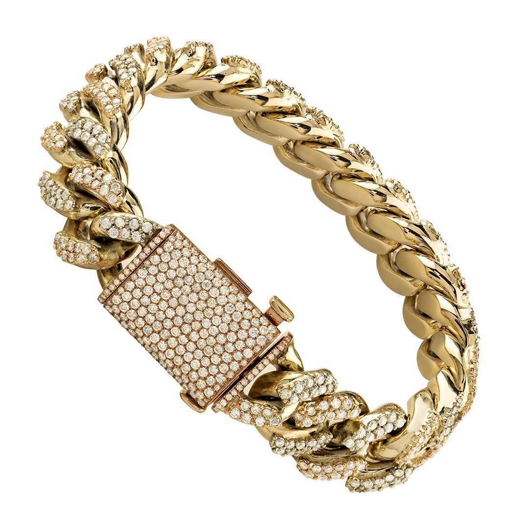 Biggie-Thick Gold Link Bracelet – Baacal