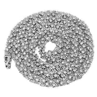 Thumbnail for 14K White Gold Mens Diamond Chain 65.55 Ctw