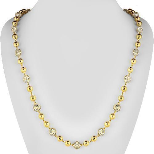 1mm Diamond Cut Bead Ball Chain Necklace Extender Real 14K Yellow
