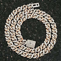 Thumbnail for Diamond Infinity Link Chain 21.5 Inches 9 mm 9 Ctw