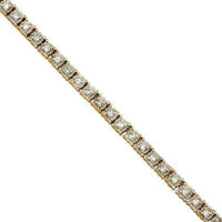 Thumbnail for Yellow Gold / 18 inches - 31.9 grams - 2.5 Ctw Diamond Tennis Chain in 14k Yellow Gold 18 inches 2.50 Ctw 4 mm