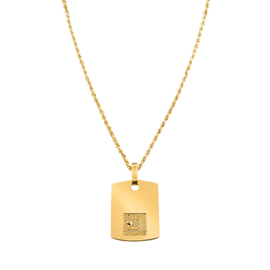 Dog Tag Pendant