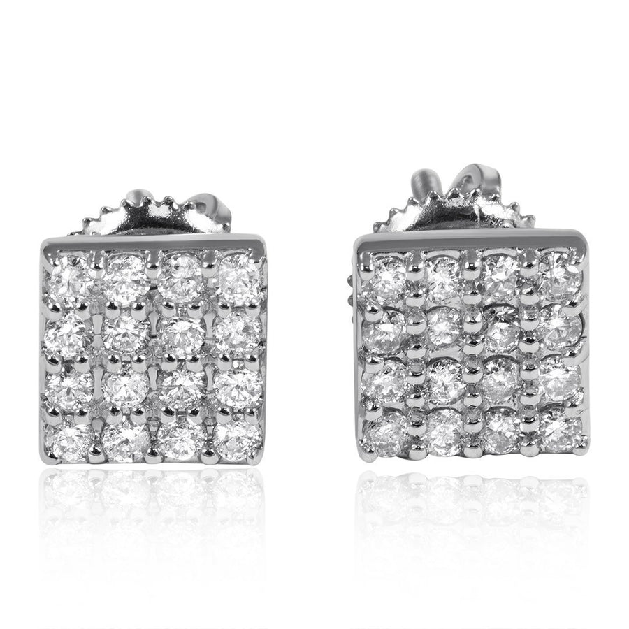 10k Yellow Gold Diamond Earring 0.40 CTW