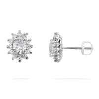 Thumbnail for 14K White Gold Diamond Earrings 1.63ctw