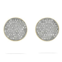 Thumbnail for White Round Diamond Earrings in 10k White Gold 0.51 Ctw