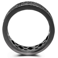 Thumbnail for 14K Solid Gold Black Rhodium Plated Mens Diamond Eternity Band 7.50 Ctw