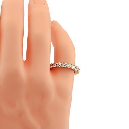 Diamond Eternity Band in 14k Rose Gold 3.88 Ctw