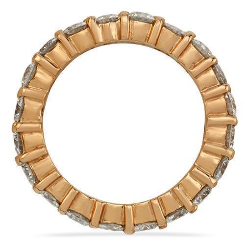 Diamond Eternity Band in 14k Rose Gold 5.50 Ctw