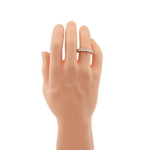 Diamond Eternity Band in 14k Rose Gold 5.50 Ctw