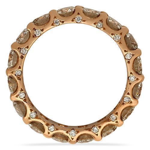 Diamond Eternity Band in 14k Rose Gold 5 Ctw