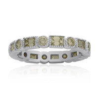 Thumbnail for 14k Yellow Gold Diamond Eternity Band 1.11 Ctw