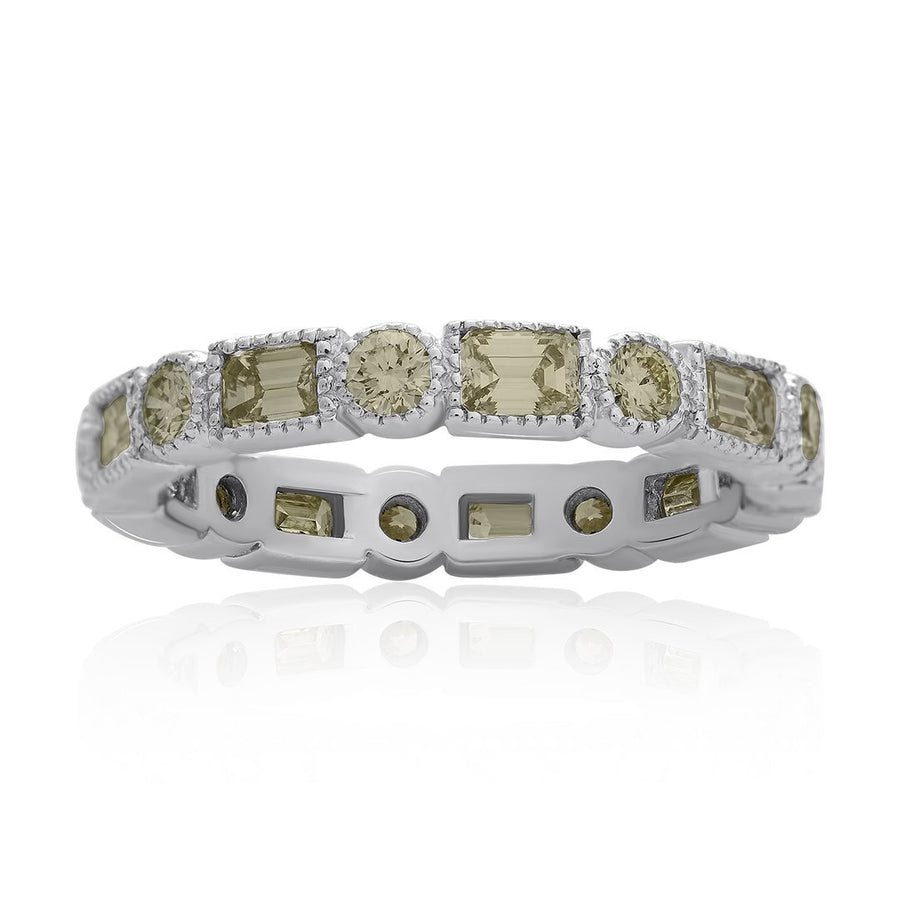 14k Yellow Gold Diamond Eternity Band 1.11 Ctw