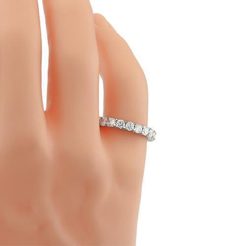 Diamond Eternity Band in Platinum 3.25 Ctw