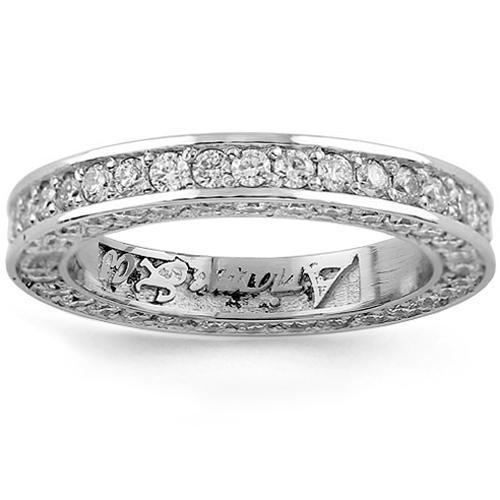 Platinum Womens Diamond Eternity Band 3.00 Ctw