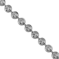 Thumbnail for 10K White Gold Ball Bead Chain 3 mm