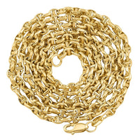 Thumbnail for 10K Yellow Gold Concave Anchor Link Chain 3 mm