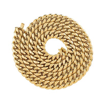 Thumbnail for 10k Yellow Gold Cuban Link Chain 12 mm