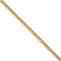 Thumbnail for 10k Yellow Gold Cuban Link Chain 7 mm