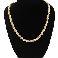 Thumbnail for 10K Yellow Gold Fancy Chain 4 mm