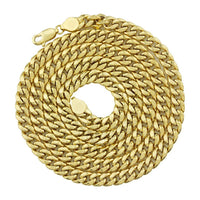 Thumbnail for 10k Yellow Gold Hollow Cuban Link Chain 5.5 mm