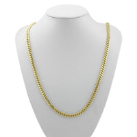 Thumbnail for 10k Yellow Gold Hollow Cuban Link Chain 5.5 mm