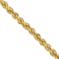 Thumbnail for 10k Yellow Gold Hollow Rope Chain 4 mm