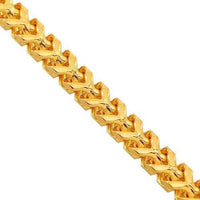 Thumbnail for 10K Yellow Gold Mens Franco Chain 5 mm