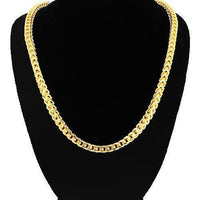 Thumbnail for 10K Yellow Gold Mens Franco Chain 5 mm