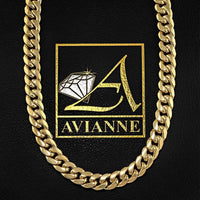 Thumbnail for 10k Yellow Gold Miami Cuban Chain 13.5 mm