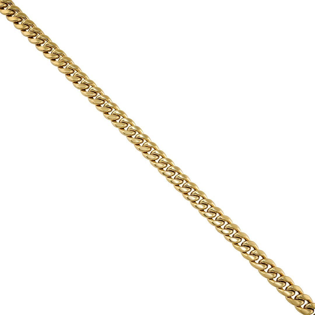 10K 7.5MM YELLOW GOLD HOLLOW MIAMI CUBAN 28 CHAIN NECKLACE (AVAILABLE – Jewelers 10K 7.5MM YELLOW GOLD HOLLOW MIAMI CUBAN 28 CHAIN NECKLACE (AVAILABLE – Jewelers