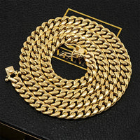 Thumbnail for 10k Yellow Gold Miami Cuban Chain 7.5 mm