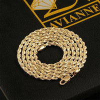 Thumbnail for 10k Yellow Gold Rope Chain 2.5 mm