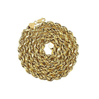 Thumbnail for 10k Yellow Gold Rope Chain 5.5 mm