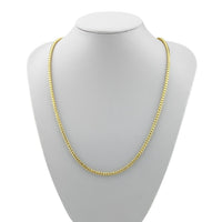 Thumbnail for 10k Yellow Gold Semi-Solid Chain 3.5 mm