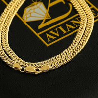 Thumbnail for 10K Yellow Hollow Gold Double Link Cuban Chain 5 mm