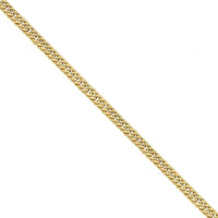 Thumbnail for 10K Yellow Hollow Gold Double Link Cuban Chain 5 mm