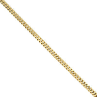 Thumbnail for 10k Yellow Semi-Solid Gold Cuban Link Chain 5.5 mm