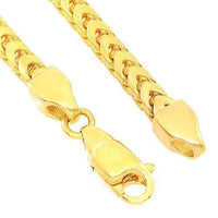 Thumbnail for 10K Yellow Solid Gold Mens Franco Chain 32 Inches 4 mm