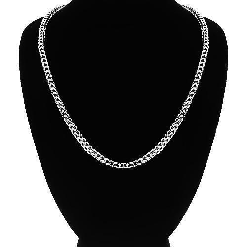 14kt White Gold Diamond Star Pendant and Neck Chain - Wedding Bands & Co.