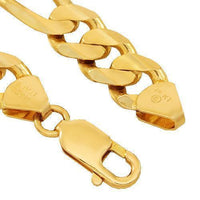Thumbnail for 14K Solid Yellow Gold Fancy Chain 9 mm