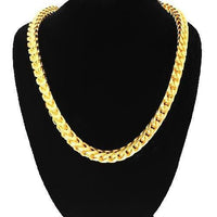 Thumbnail for 14K Solid Yellow Gold Mens Heavy Franco Chain 5.5 mm