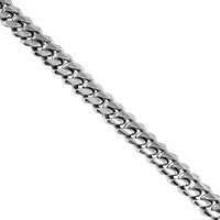 Thumbnail for 14K White Gold Mens Cuban Chain 7 mm