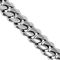 Thumbnail for 14K White Gold Mens Cuban Chain 7 mm