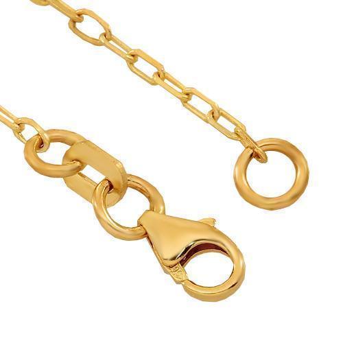 14K Yellow Gold Ball Bead Chain 3 mm