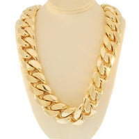 Thumbnail for 14K Yellow Gold Cuban Link Chain 21.5 mm