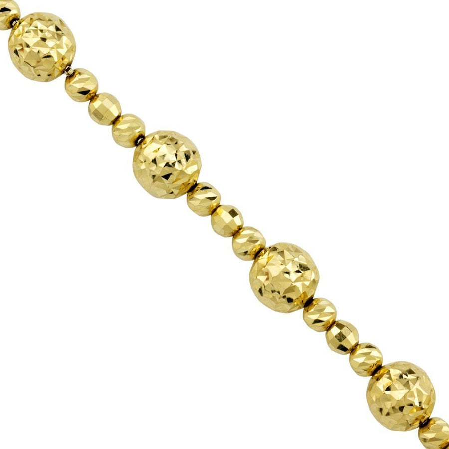14k Yellow Gold Fancy Chain 6 mm